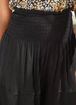 S.Oliver Flounced Crinkle Mini Skirt -Beachwear Shore s.Oliver Flounced Crinkle Mini Skirt67272966FRSP W02