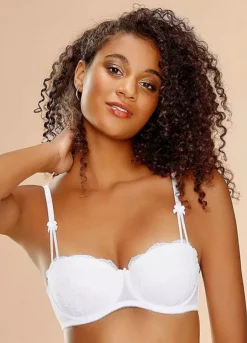 S.Oliver Lace Balcony Bra & Shorts Set -Beachwear Shore s.Oliver Lace Balcony Bra Shorts Set25276362FRSP W02