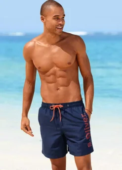 S.Oliver Logo Print Swim Shorts -Beachwear Shore s.Oliver Logo Print Swim Shorts733181FRSP