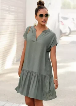 S.Oliver Notch Neck Summer Dress