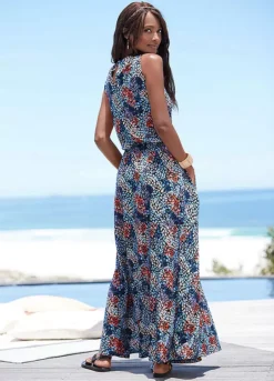 S.Oliver Polka Dot Print Maxi Dress -Beachwear Shore s.Oliver Polka Dot Print Maxi Dress53413605FRSP W01
