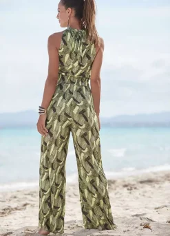S.Oliver Tropical Print Jumpsuit -Beachwear Shore s.Oliver Tropical Print Jumpsuit32625949FRSP W01