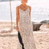 S.Oliver V-Neck Maxi Beach Dress