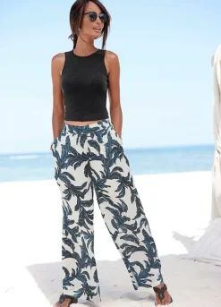 S.Oliver Wide Leg Palazzo Pants -Beachwear Shore s.Oliver Wide Leg Palazzo Pants46285949FRSP W02